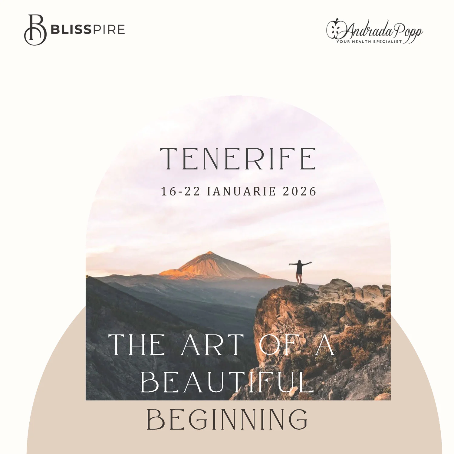 BlissJourney Tenerife 16–22 ianuarie 2026